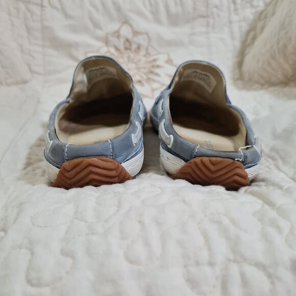 True Spirit by Easy Spirit Blue Deck Shoe Mule, ESGAMESWEEP, Blue, 7.5M - Picture 7 of 10